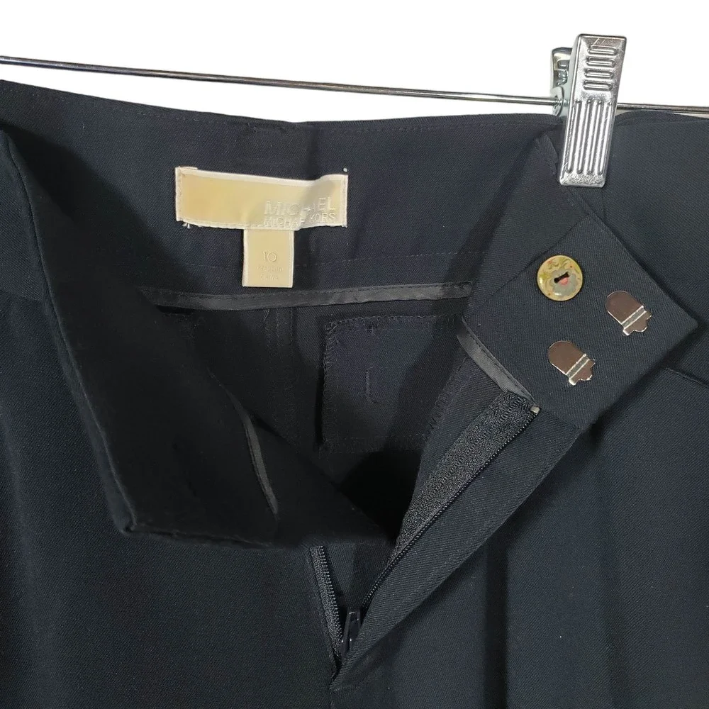 Michael Kors Women's size 10 Stretchy Blue Slacks Pants - Gently Used